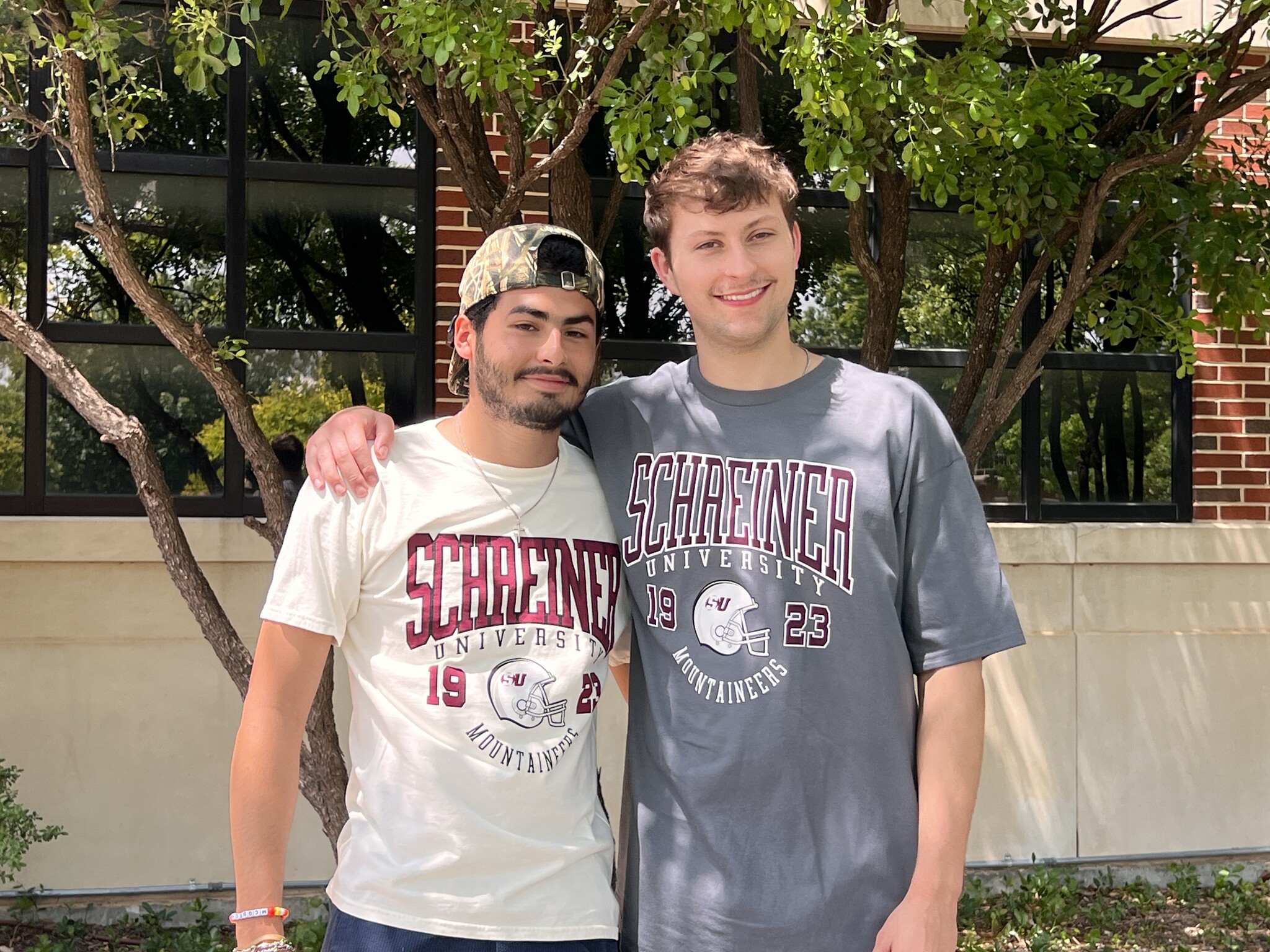 Blue 84 Blue 84 Schreiner Football Helmet Tee