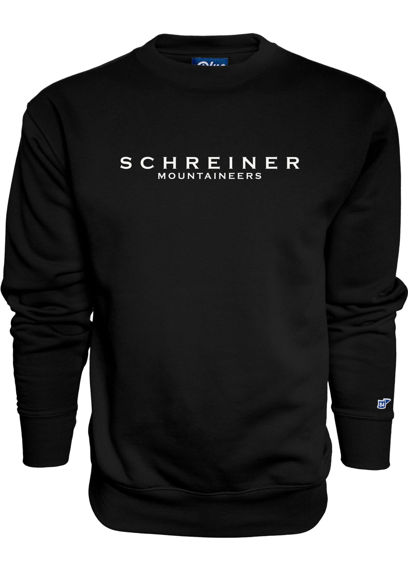 Blue 84 Blue 84 Classic Embroidered Crew Black