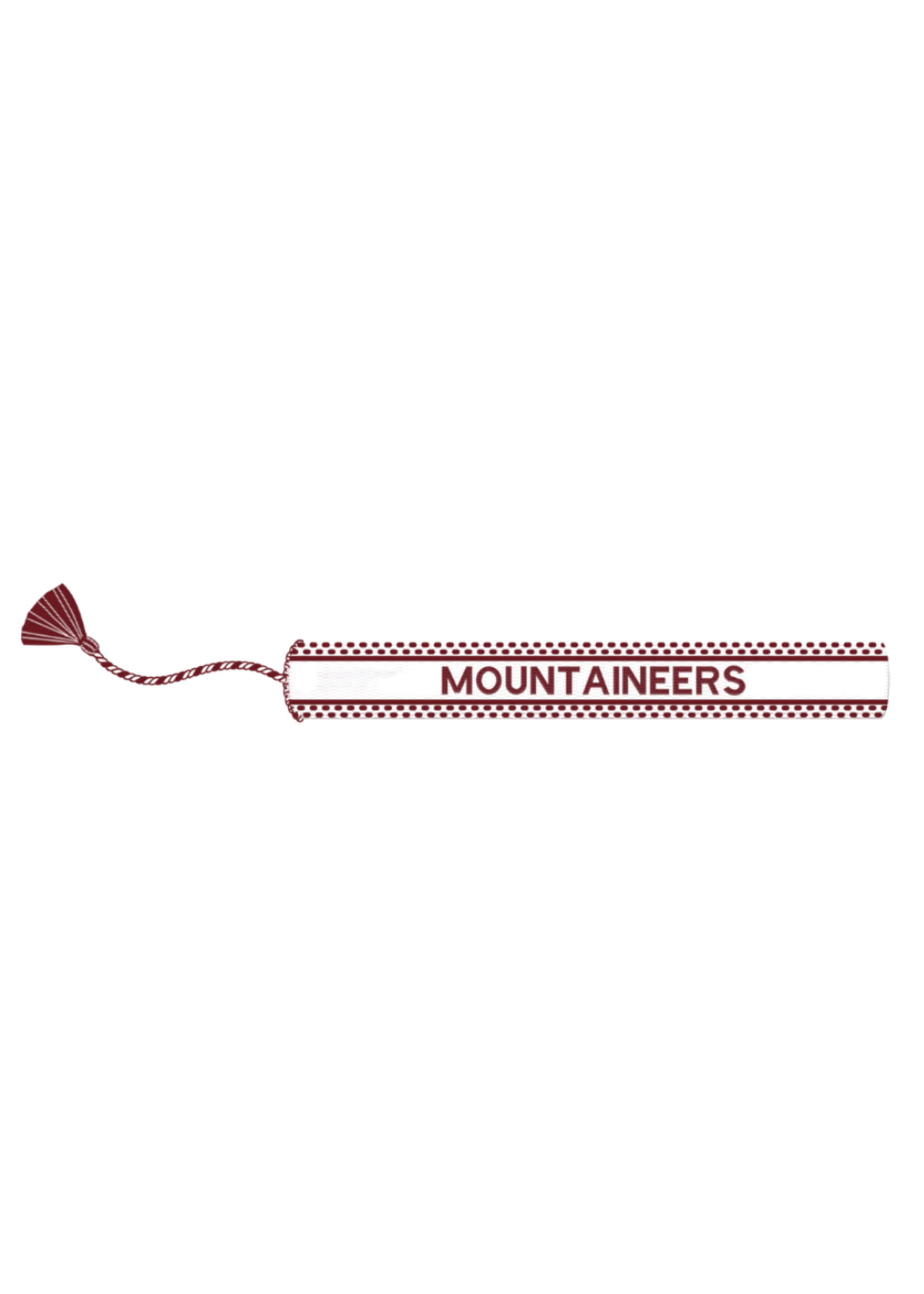 Fan Glam Schreiner Mountaineers Woven Tassel Bracelets