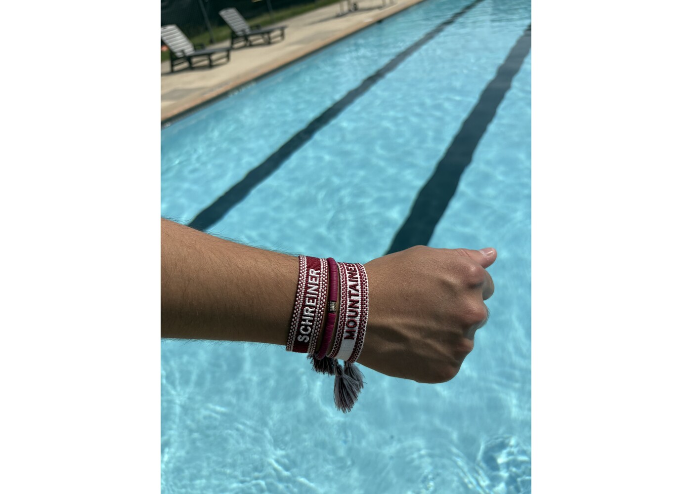 Fan Glam Schreiner Mountaineers Woven Tassel Bracelets