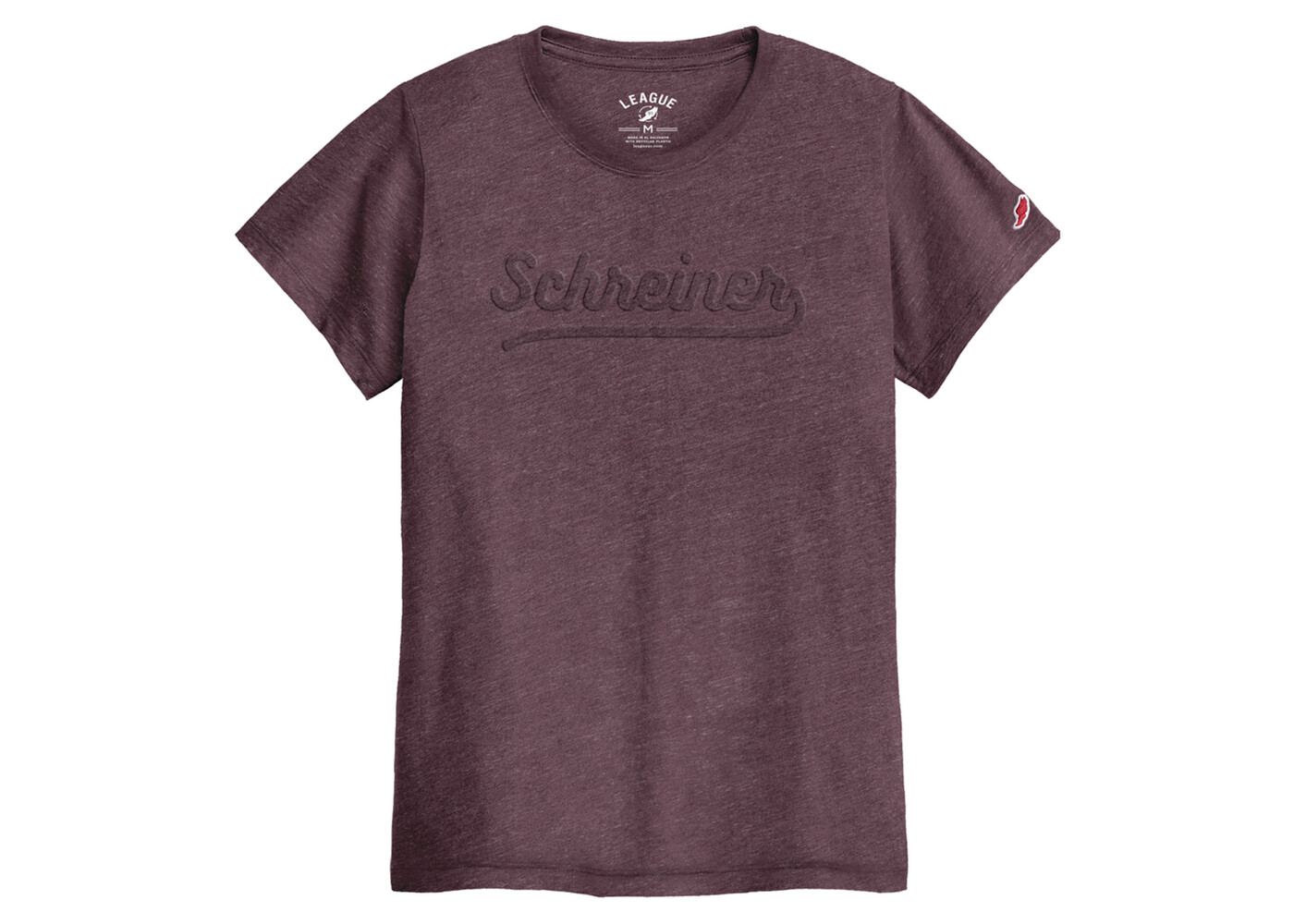 League Schreiner Heather Varsity Maroon