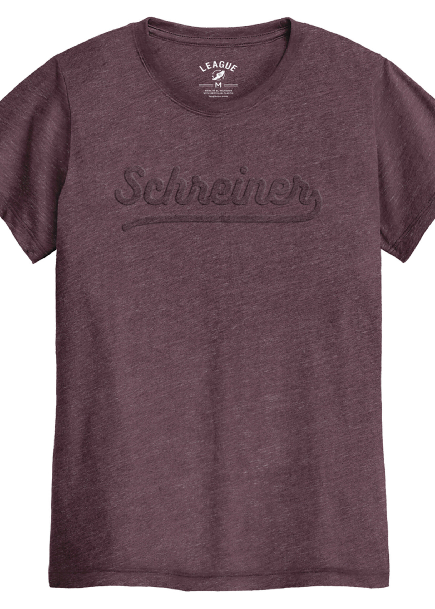 League Schreiner Heather Varsity Maroon