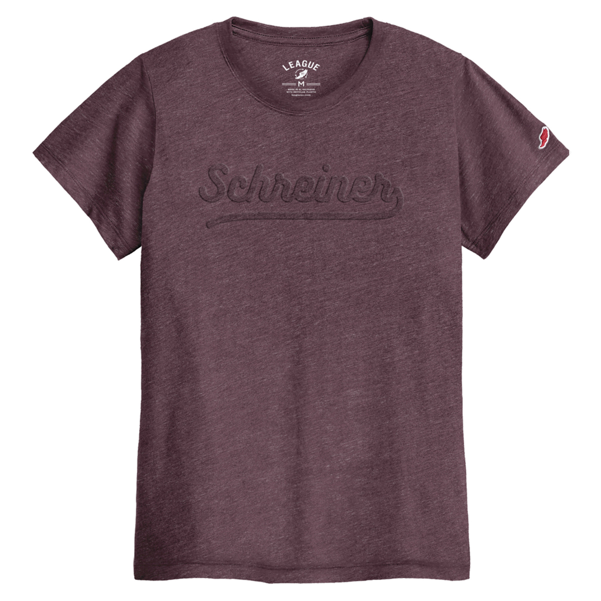League Schreiner Heather Varsity Maroon