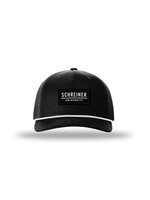 Uscape Uscape Richardson Black Hat with White Rope