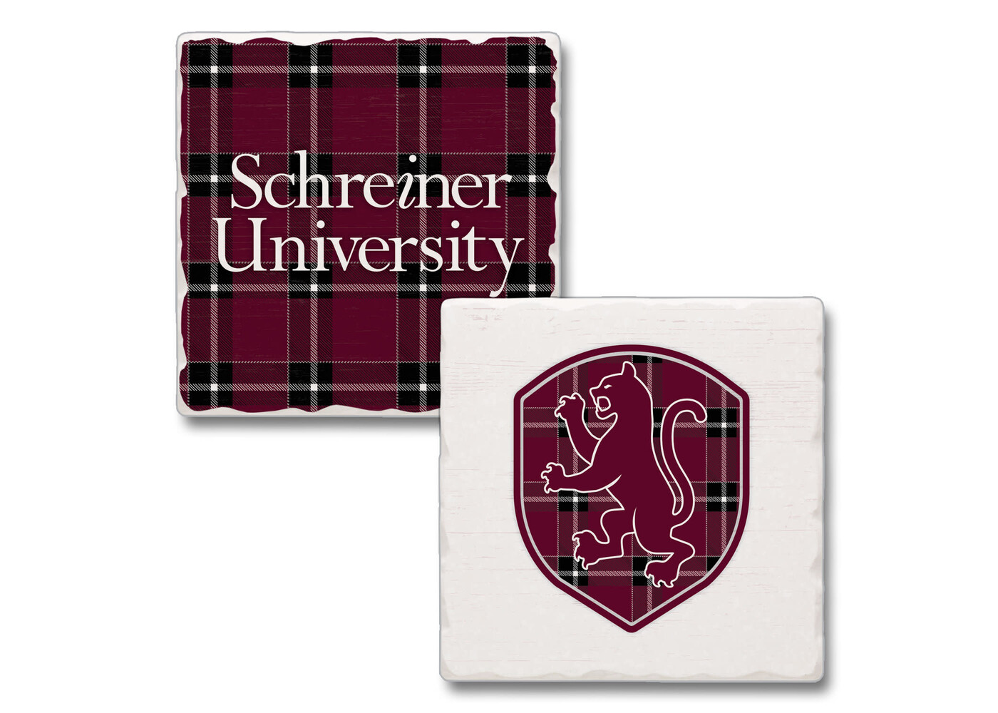 Schreiner Tartan 2 Pack Coaster Set
