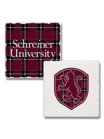 Schreiner Tartan 2 Pack Coaster Set