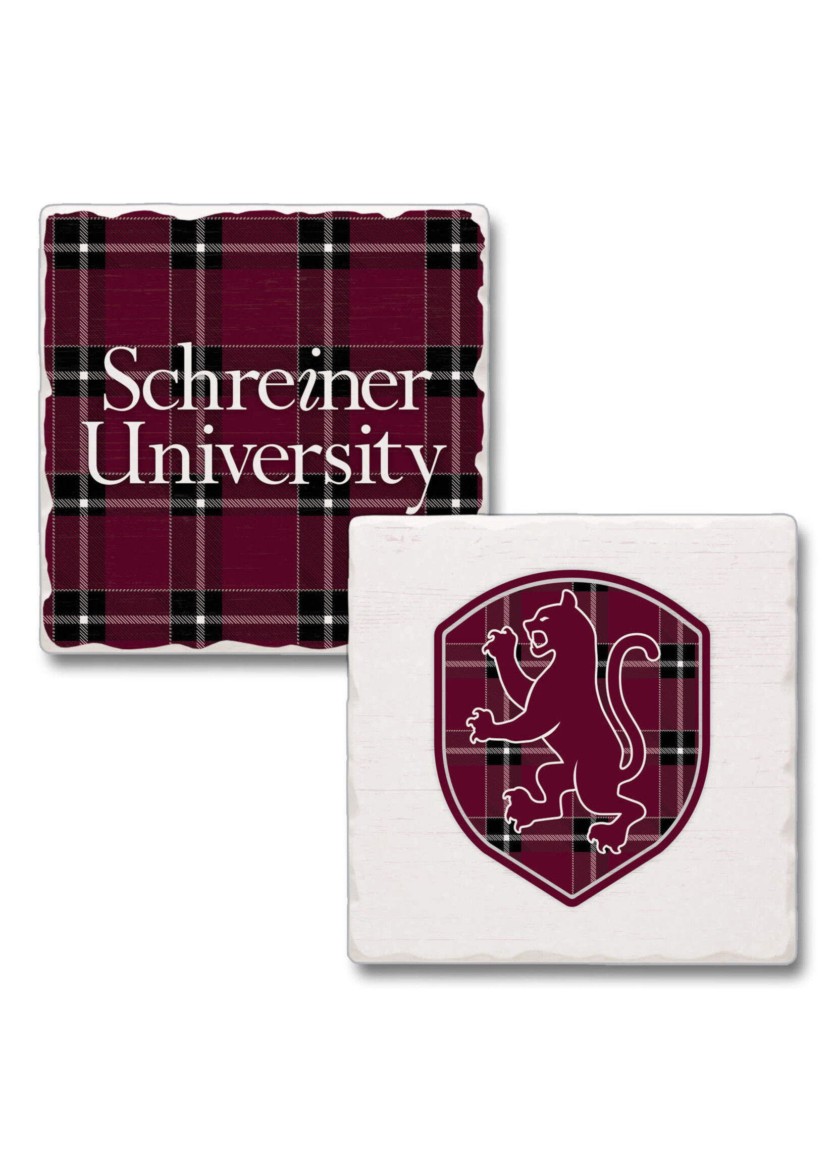Schreiner Tartan 2 Pack Coaster Set