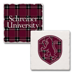 Schreiner Tartan 2 Pack Coaster Set