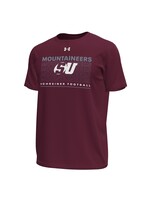 Under Armour Schreiner Mountaineers UA Stretch Tech Football Tee