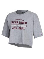Champion Champion Schreiner Mountaineers Boyfriend  Crop Tee
