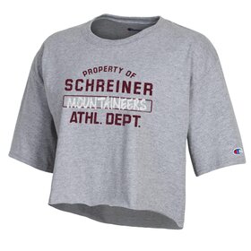 Champion Champion Schreiner Mountaineers Boyfriend  Crop Tee