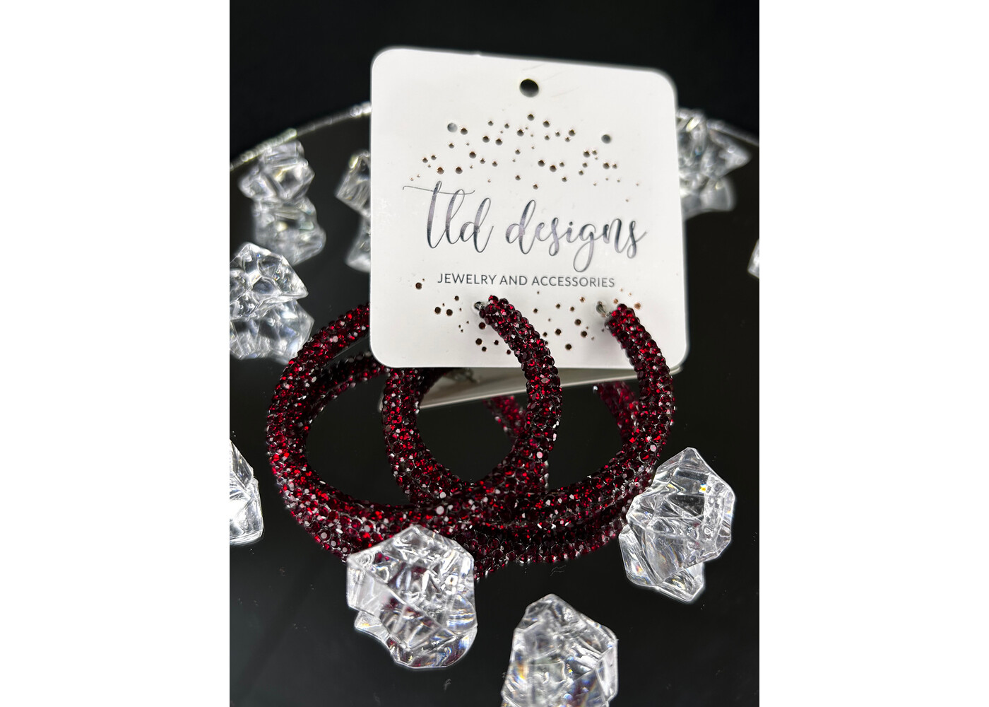 TLD Designs TLD Designs Schreiner Glitter Hoops