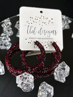 TLD Designs TLD Designs Schreiner Glitter Hoops