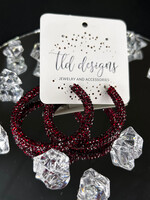 TLD Designs TLD Designs Schreiner Glitter Hoops