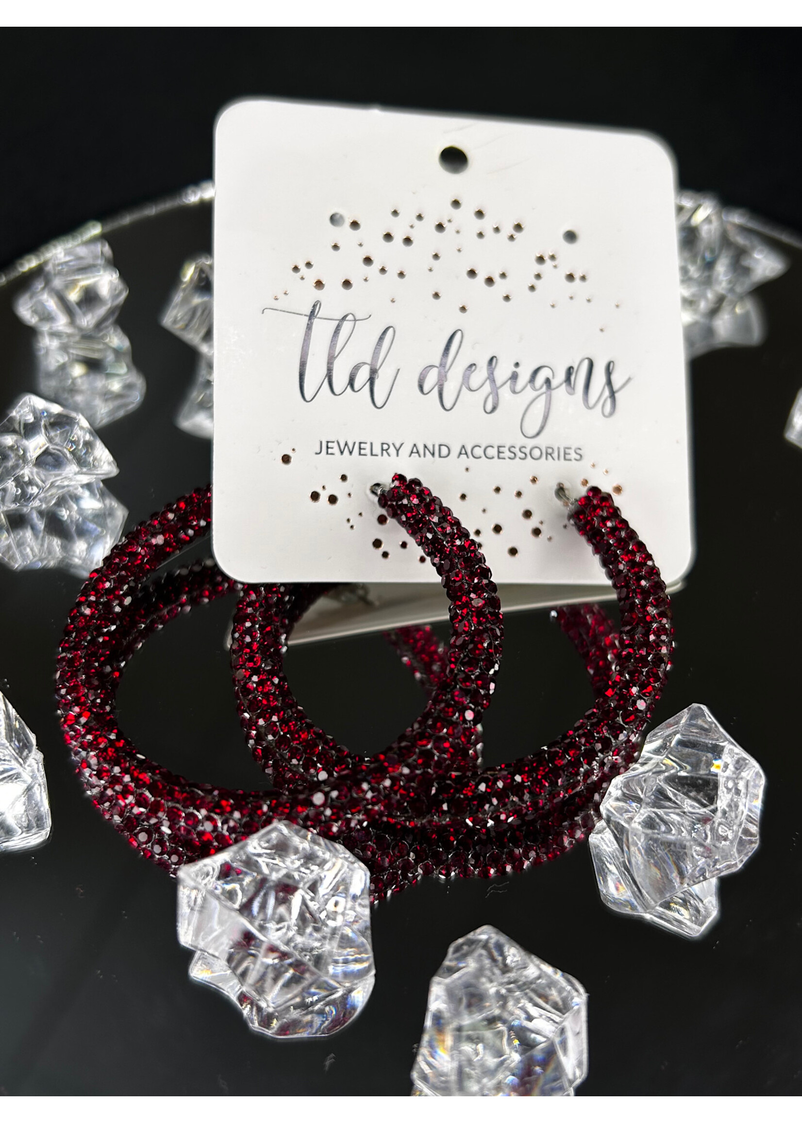 TLD Designs TLD Designs Schreiner Glitter Hoops