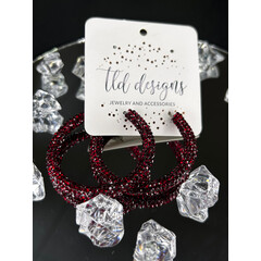 TLD Designs TLD Designs Schreiner Glitter Hoops