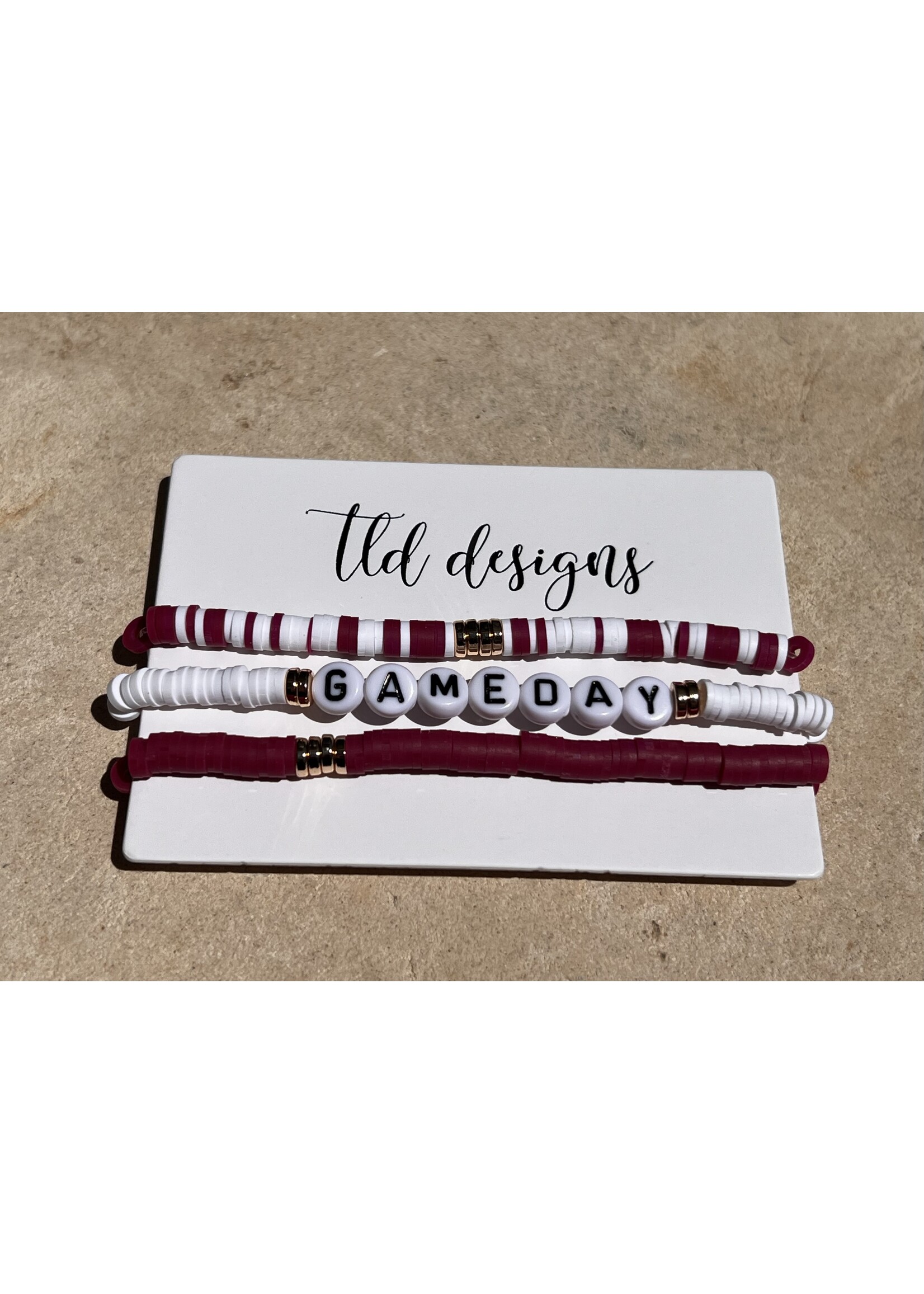 TLD Designs TLD Designs Schreiner Game Day Bracelet Stack