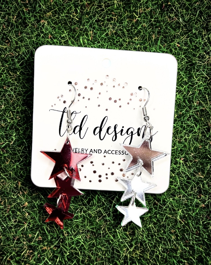TLD Designs TLD Designs Star Sparklers Earrings