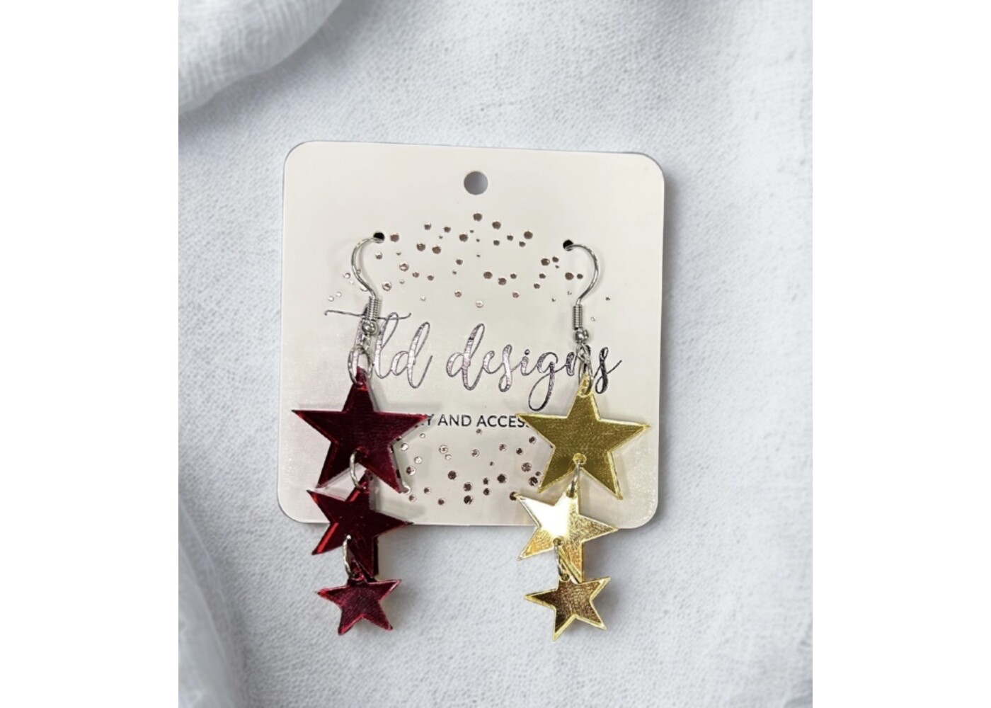 TLD Designs TLD Designs Star Sparklers Earrings