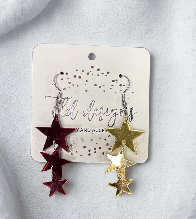 TLD Designs TLD Designs Star Sparklers Earrings