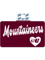 Blue 84 Blue84 Mountaineer Love Sticker
