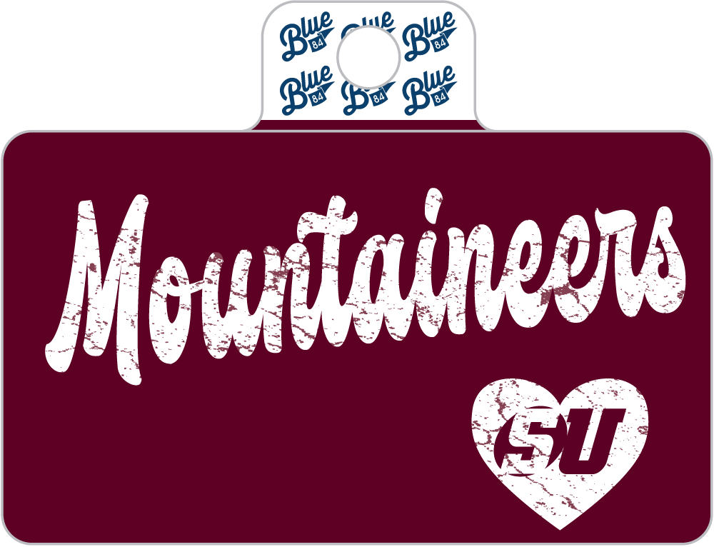 Blue 84 Blue84 Mountaineer Love Sticker