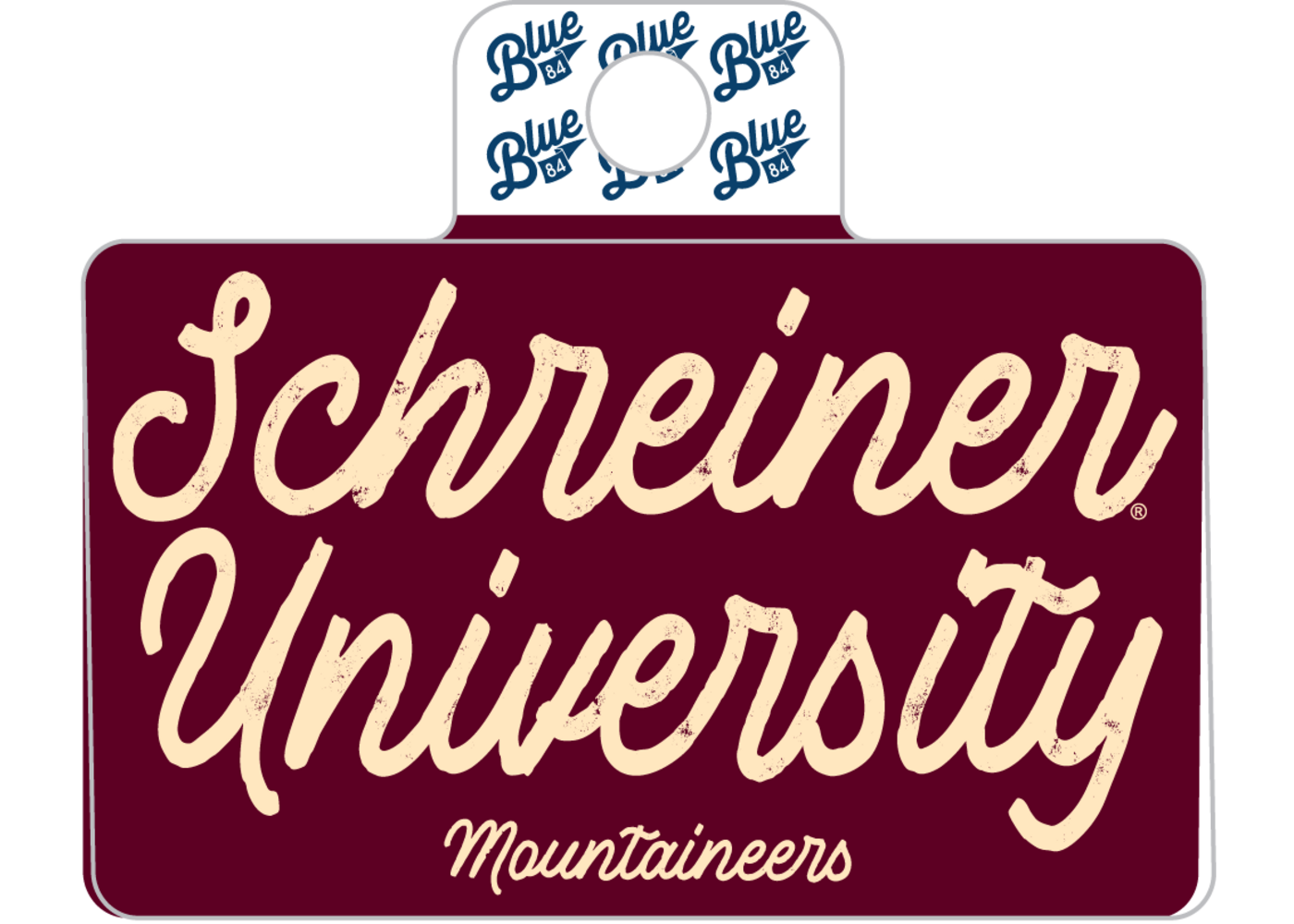 Blue 84 Blue84 Schreiner Vintage Sticker