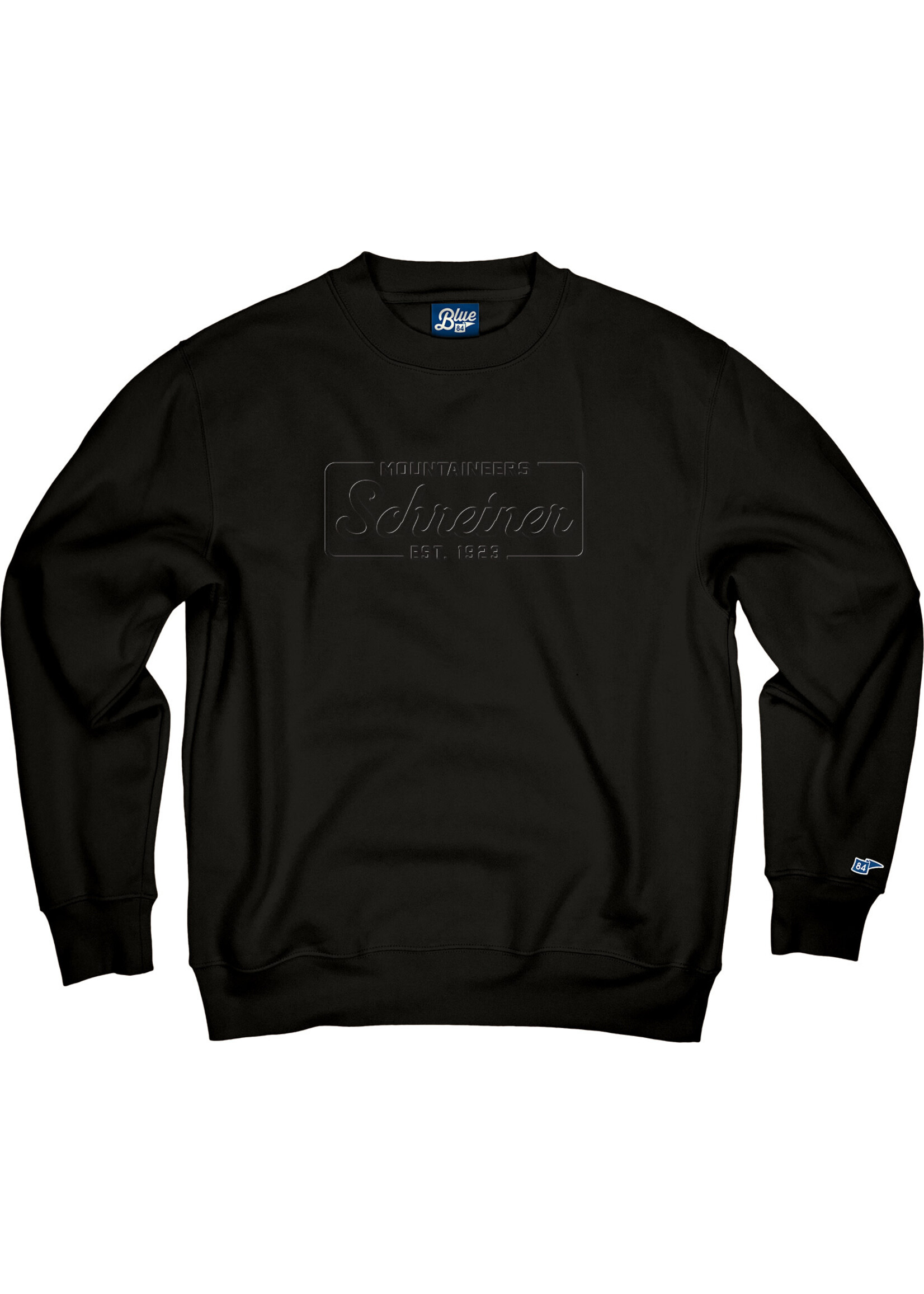 Blue 84 Schreiner Embossed Campbell Crew