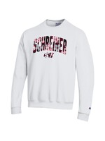 Champion Schreiner Pink Floral Crew White