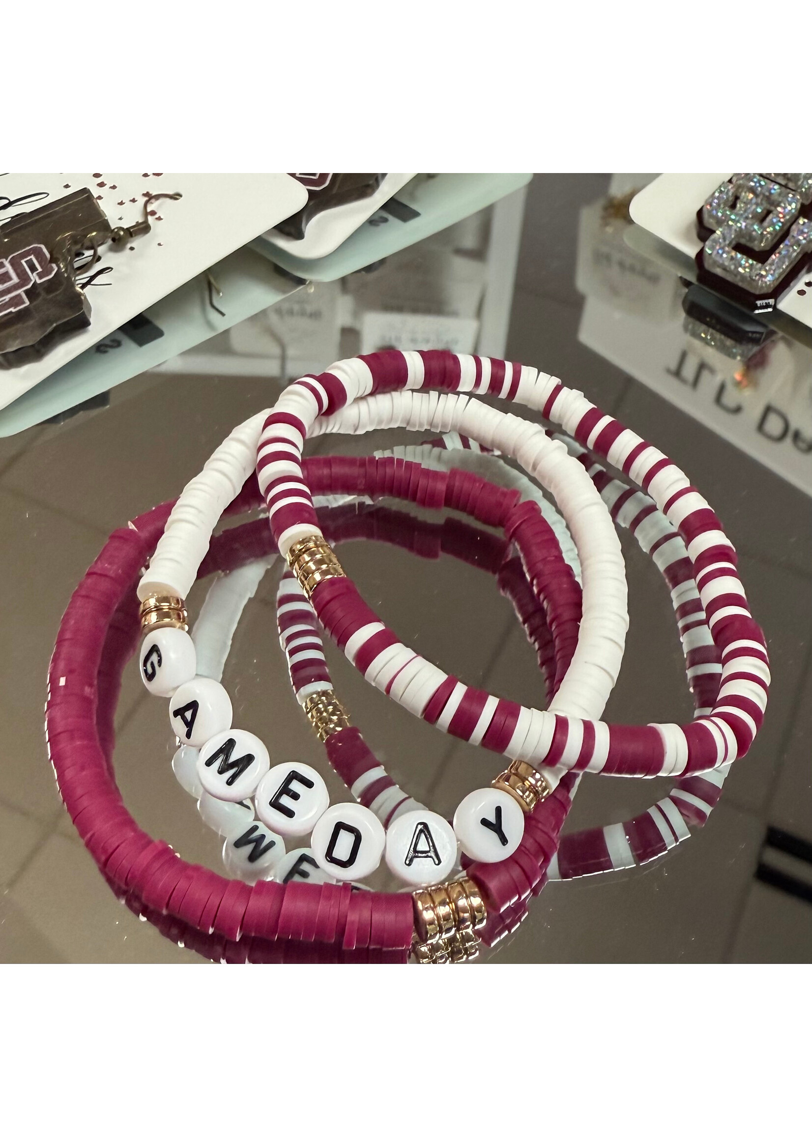 TLD Designs TLD Designs Schreiner Game Day Bracelet Stack
