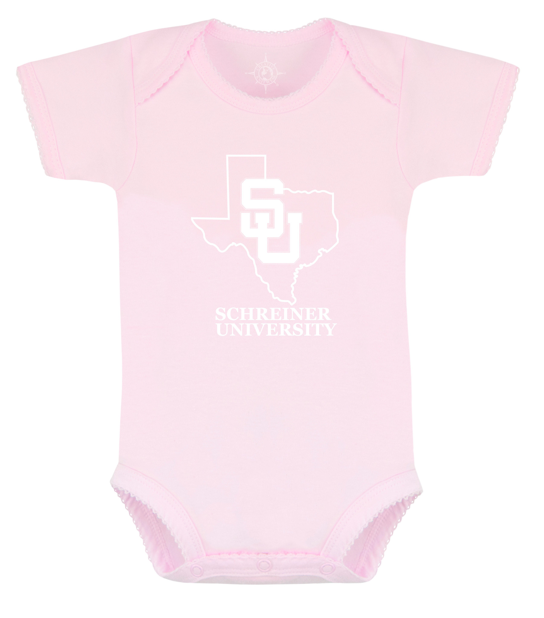 Creative Knitwear Schreiner Texas SU Onesie (Newborn - 12mo)