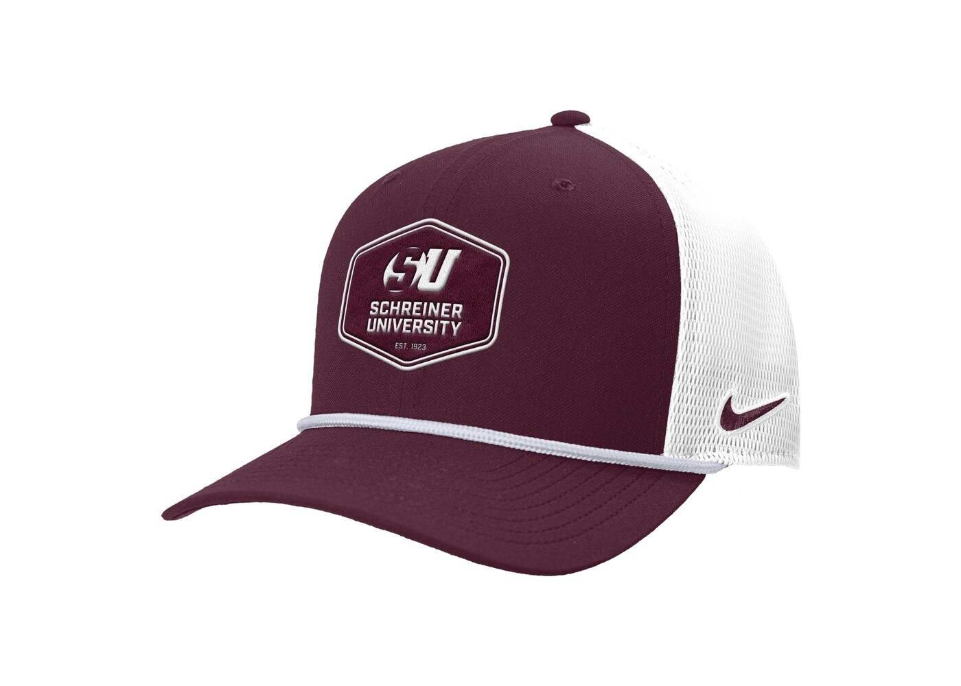 NIKE Schreiner Nike Rise Visor Rope Trucker Cap - Maroon