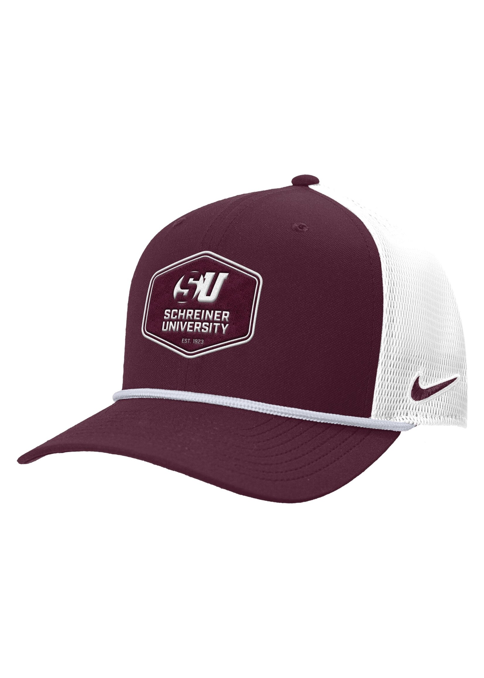 NIKE Schreiner Nike Rise Visor Rope Trucker Hat - Maroon