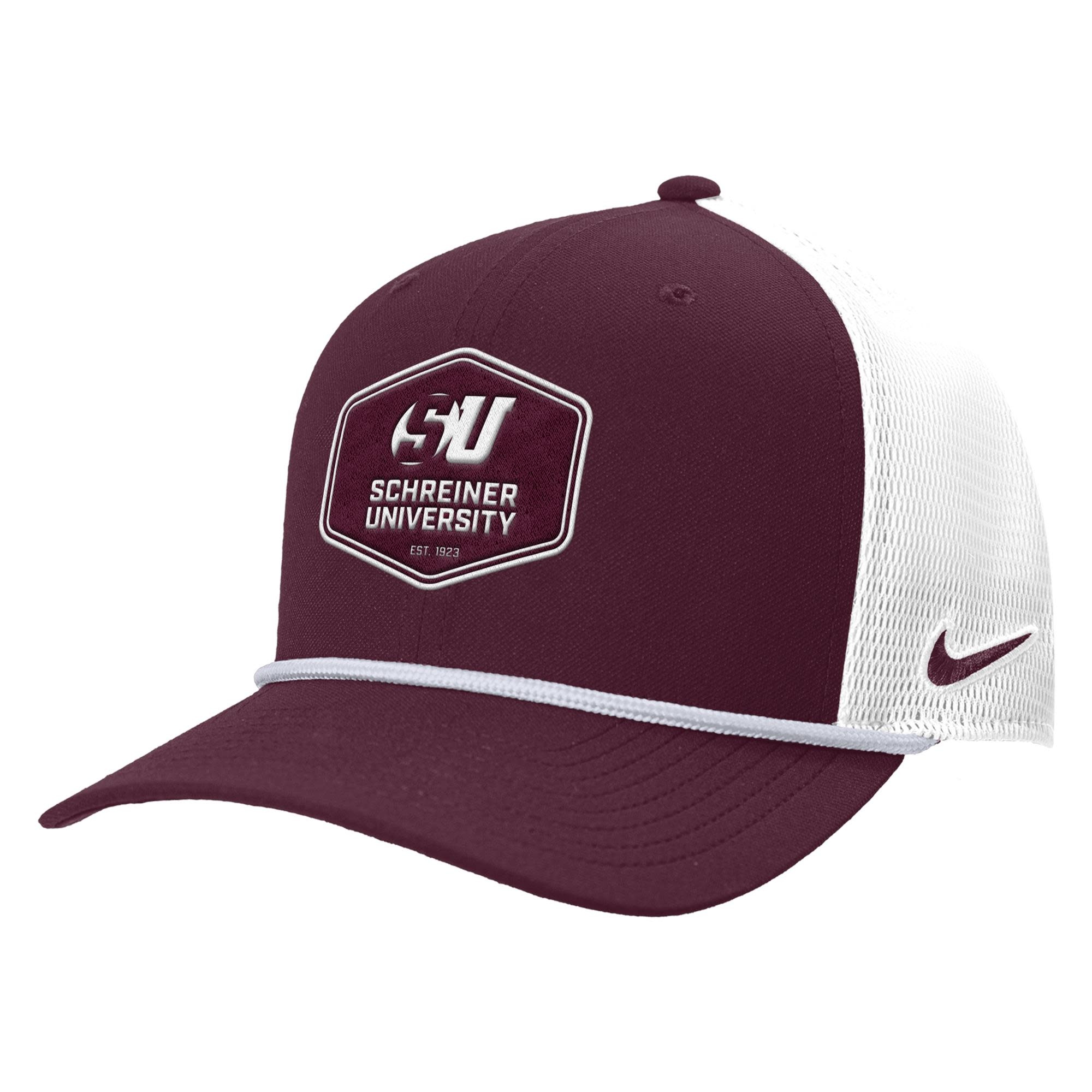 NIKE Schreiner Nike Rise Visor Rope Trucker Cap - Maroon