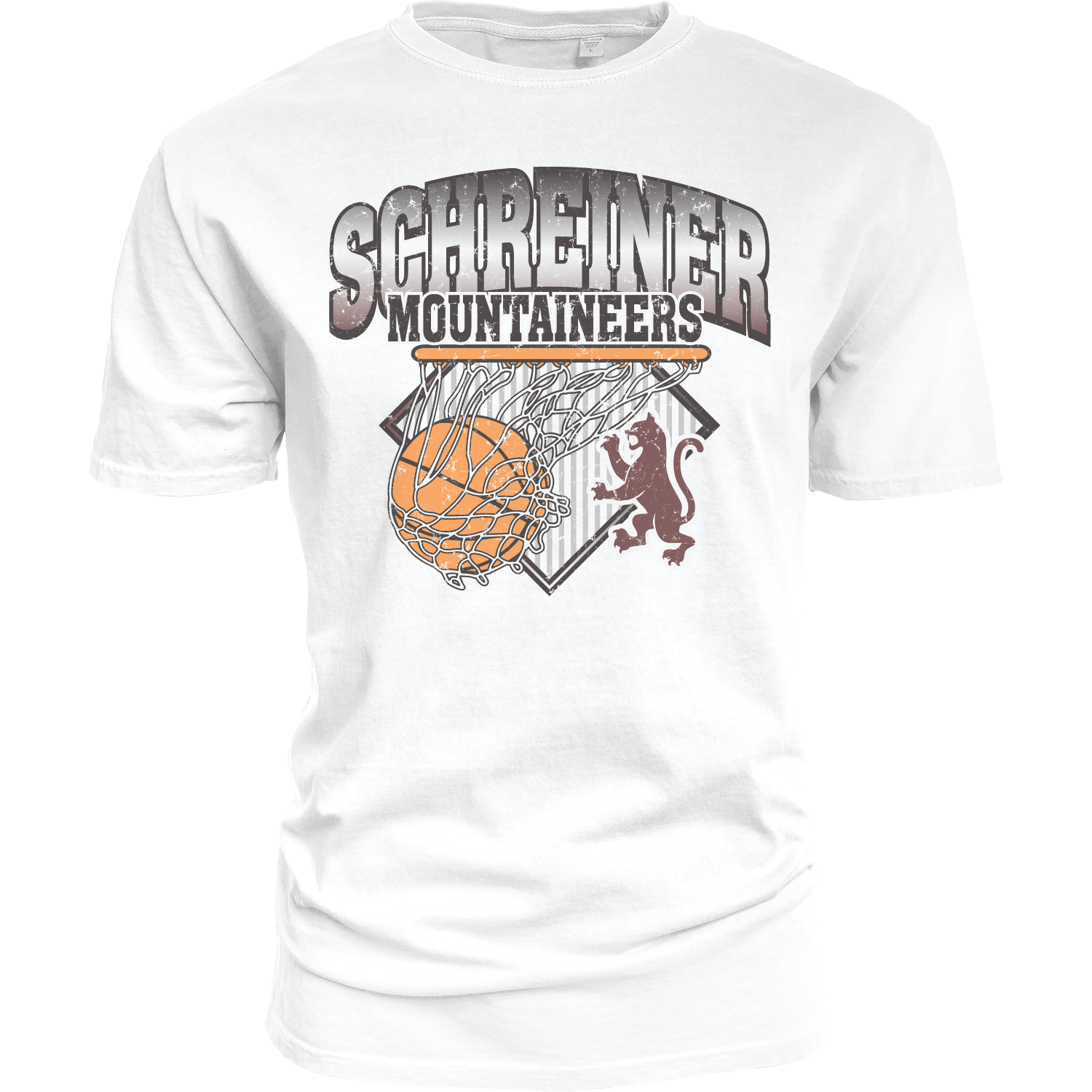 Blue 84 Schreiner Basketball Graphic Tee