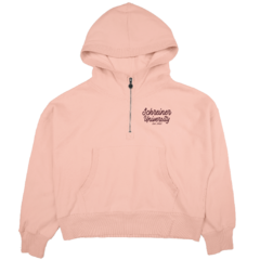 Blue 84 Schreiner Sanded 1/4 Zip Hood