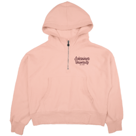 Blue 84 Schreiner Sanded 1/4 Zip Hood