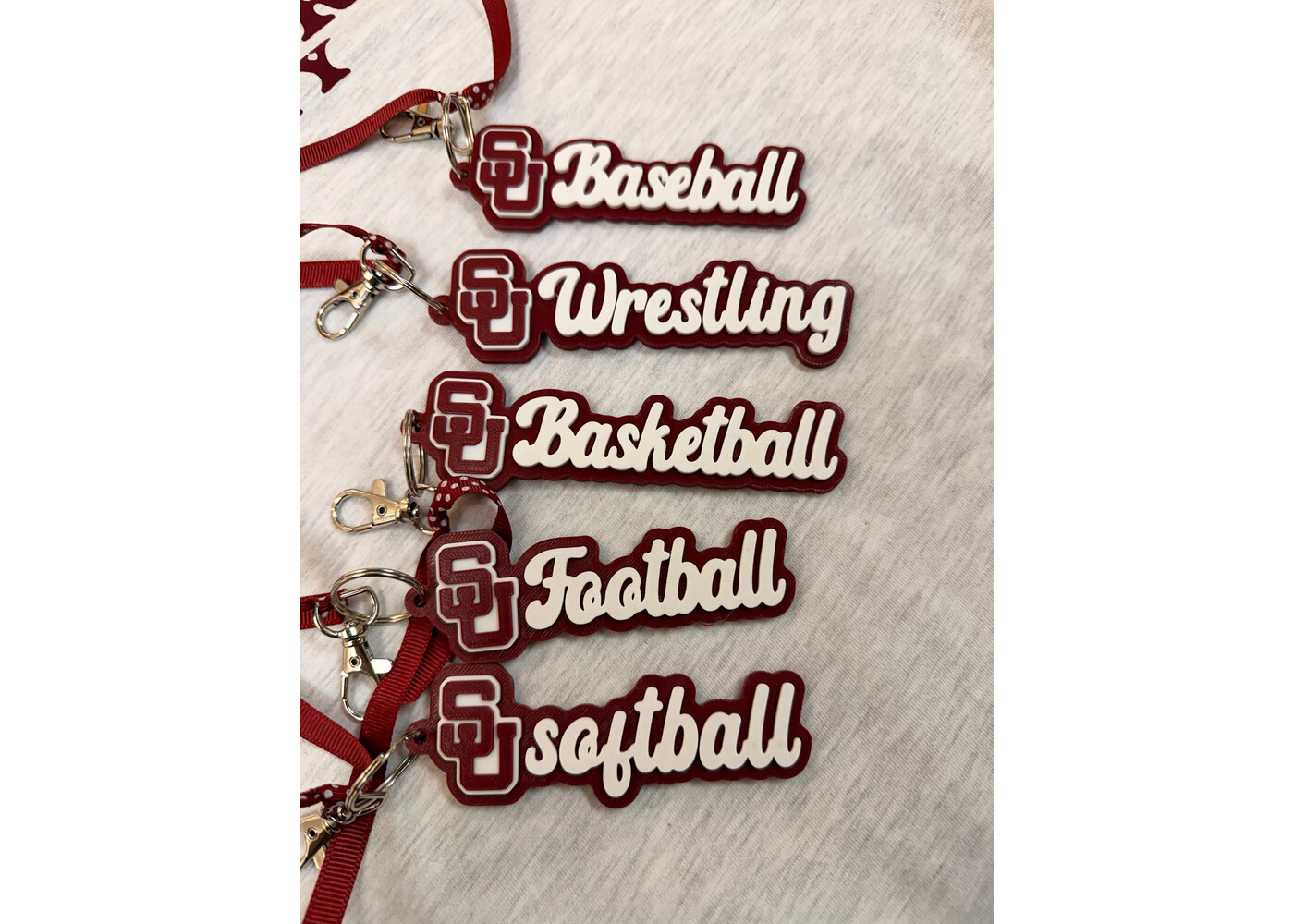 AOD Designs Schreiner Sports Keychain
