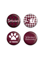 Wincraft Schreiner Spirit Buttons 4 pack