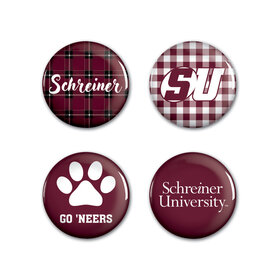 Wincraft Schreiner Spirit Buttons 4 pack