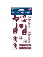 Wincraft Schreiner Baseball  Face Sticker Sheet