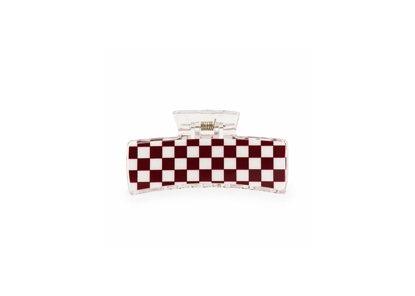 TLD Designs TLD Designs Large Checkered Hair Clip