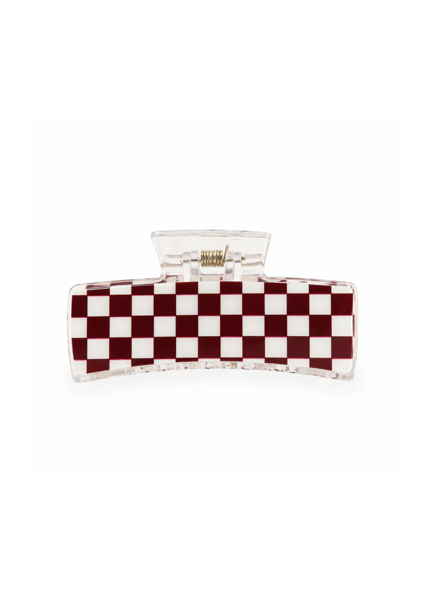 TLD Designs TLD Designs Large Checkered Hair Clip