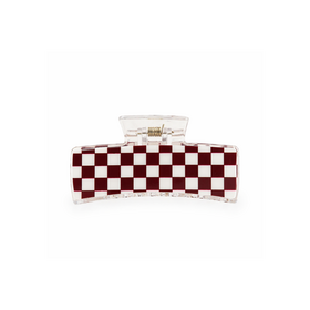 TLD Designs TLD Designs Large Checkered Hair Clip
