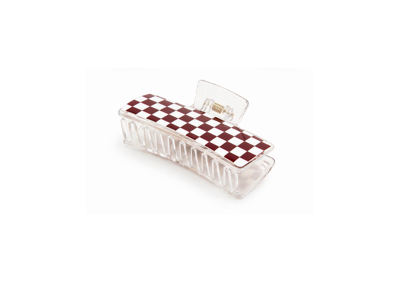TLD Designs TLD Designs Large Checkered Hair Clip
