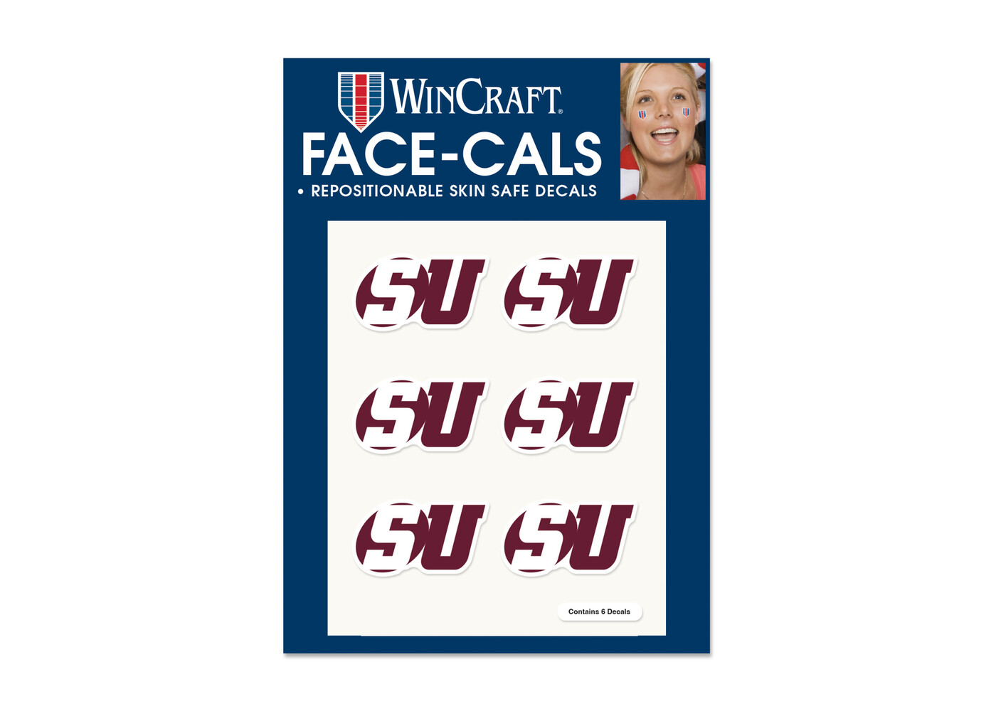 Wincraft Schreiner Glitter SU Face Decals
