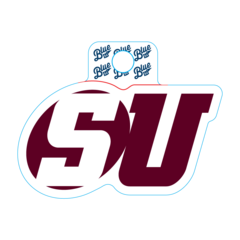 Blue 84 Big SU Sticker