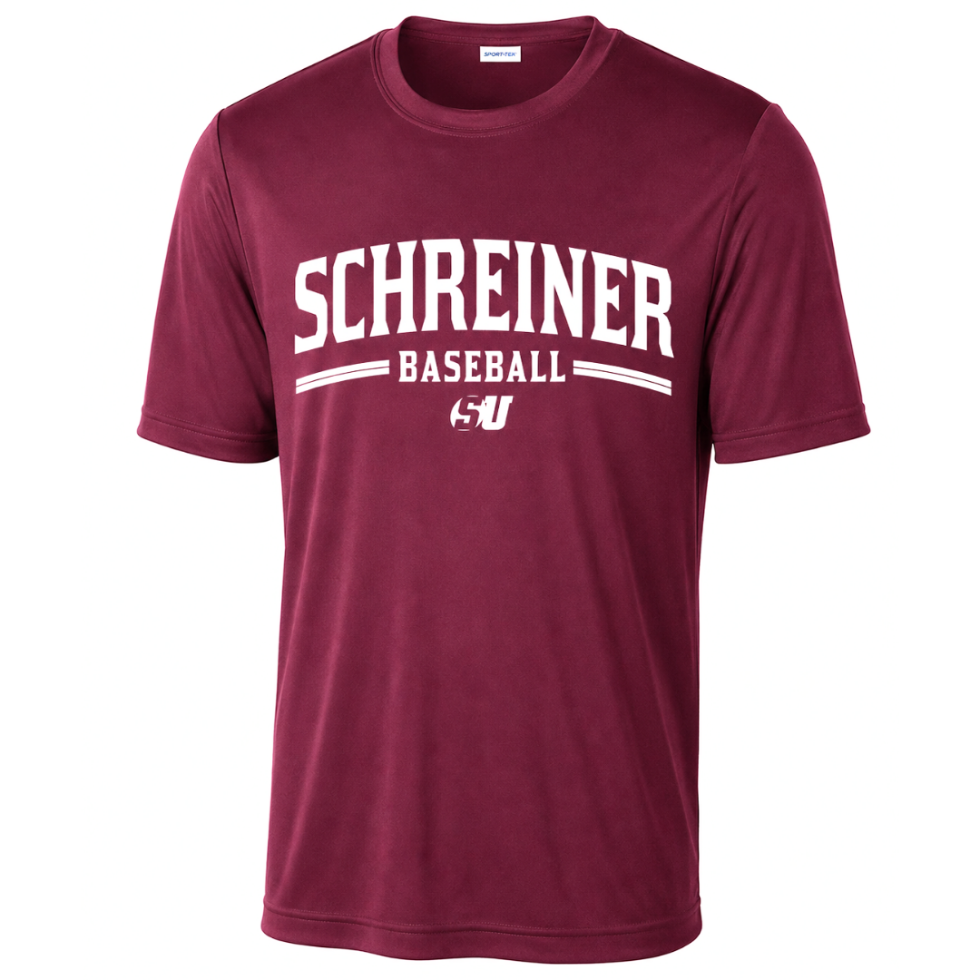 Sport-Tek Sport-Tek Schreiner Performance Baseball Tee