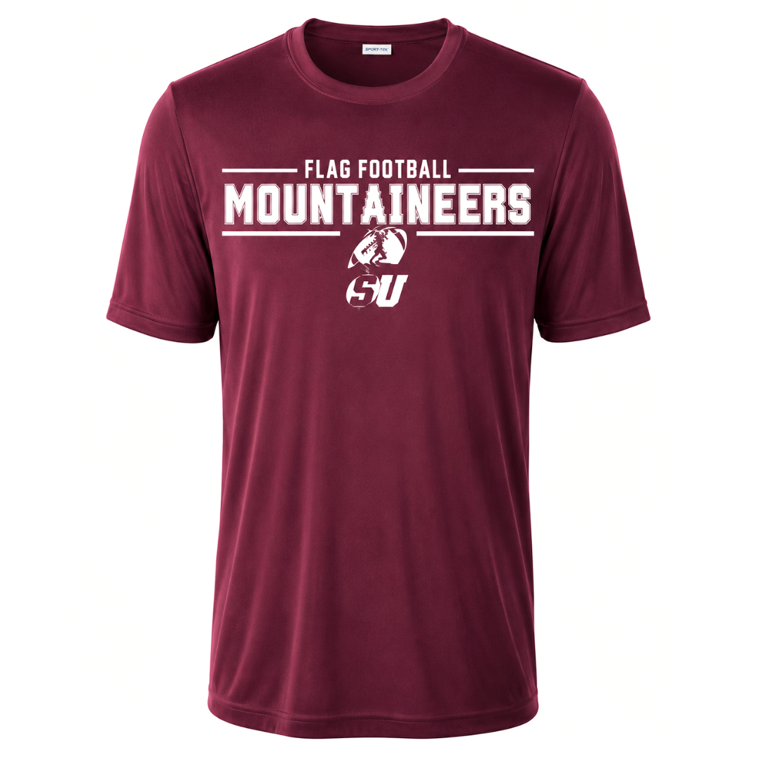 Sport Tek Schreiner Sport-Tek Performance Flag Football Tee