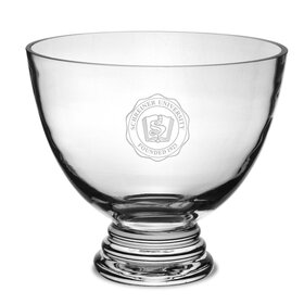  Campus Crystal Schreiner Clear Footed Bowl